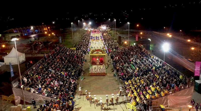 Desfile noturno das escolas de samba 2019 - Imagem Pedro Leite